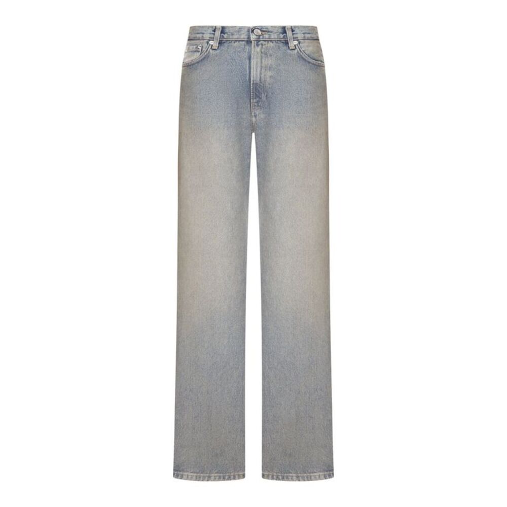 Haikure Women Wide Leg Denim Jeans In Light Wash
